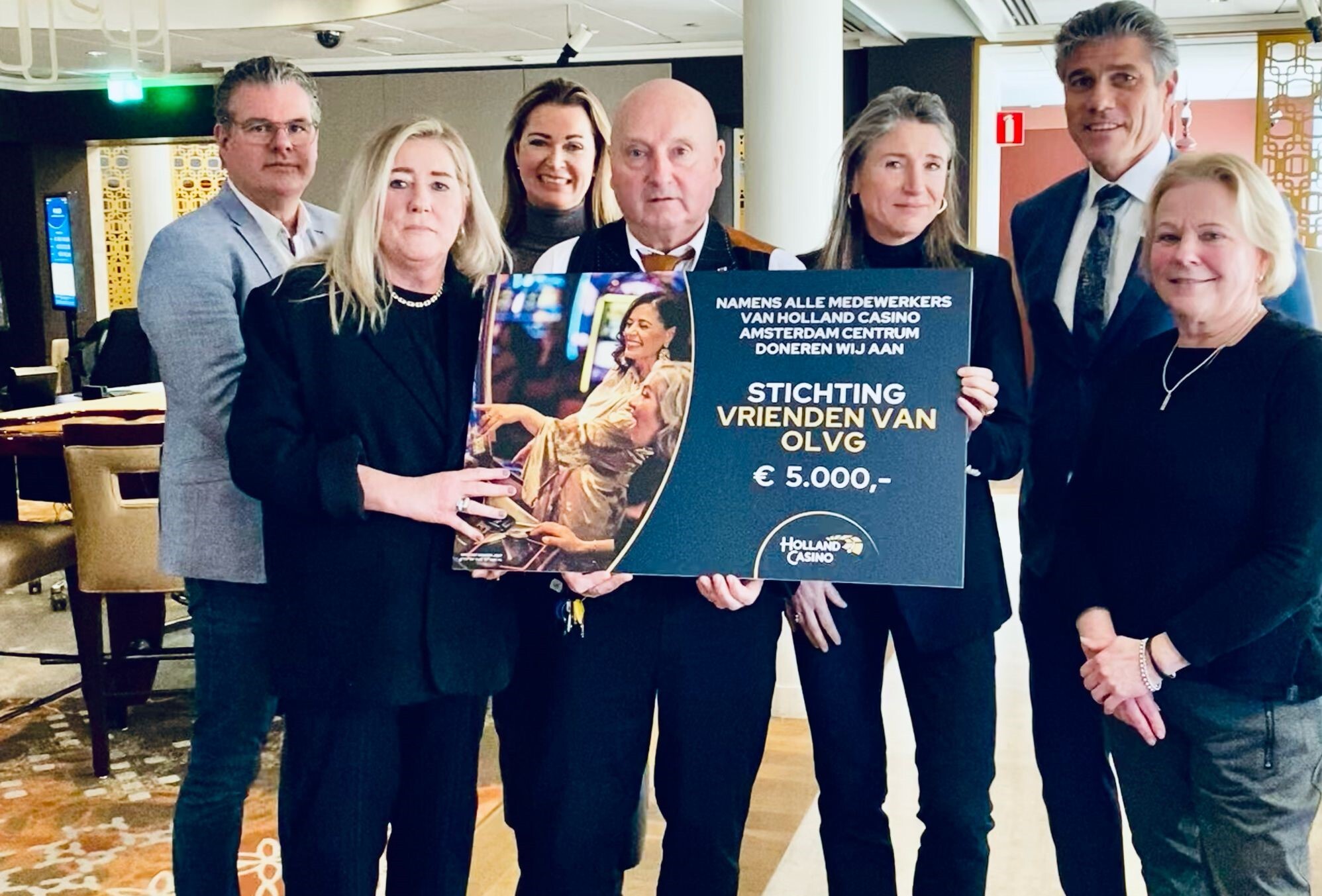 Donatie van Holland Casino aan de Vrienden