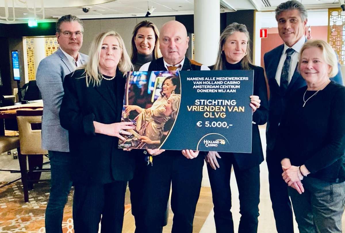 Donatie van Holland Casino aan de Vrienden